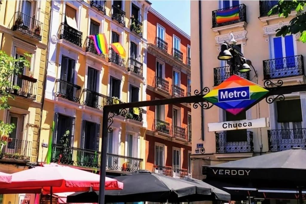 Bohemio Apt 1Hab 4Pax En La Plaza De Chueca Lejlighed Madrid Eksteriør billede